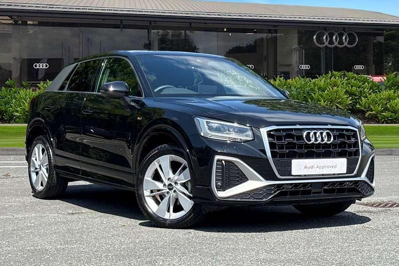 Black Used 2024 Audi Q2 S-Line SUV | £23,795 (Fair price) - Image 1/4