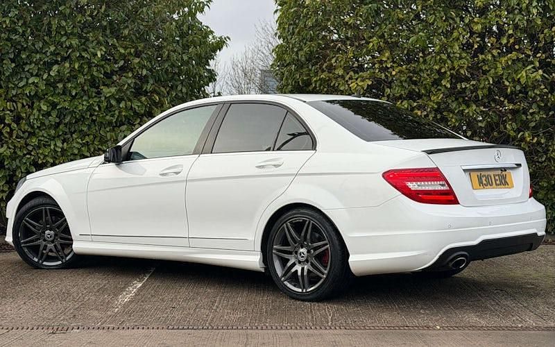 Used Mercedes C220 AMG 170 HP (125 kW) 2012 White Sedan