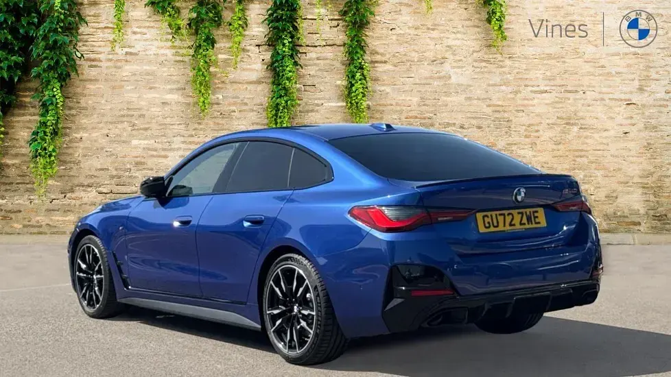 Used BMW M440 M Sport 369 HP (271 kW) 2022 Blue Sedan