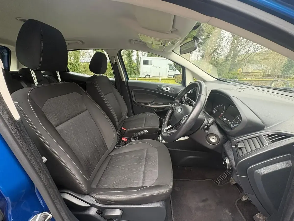 Used Ford Ecosport Zetec 2018 Blue SUV