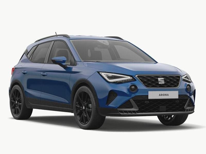 Sapphire blue with black roof New 2025 Seat Arona Black Edition SUV | £23,927 (Expensive) - Image 1/4
