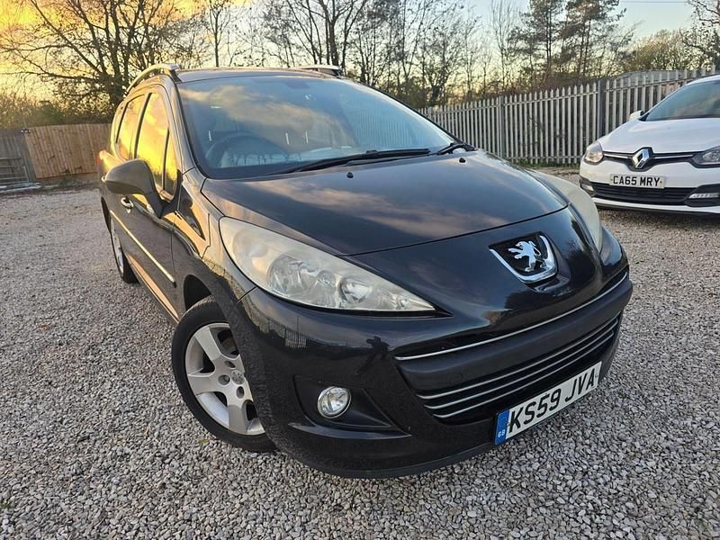 Black Used 2010 Peugeot 207 Sport Estate | £1,195 (Fair price) - Image 1/4