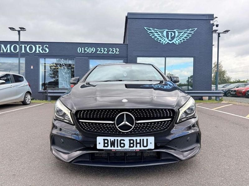 Used Mercedes CLA220 AMG line 177 HP (130 kW) 2016 Black Sedan
