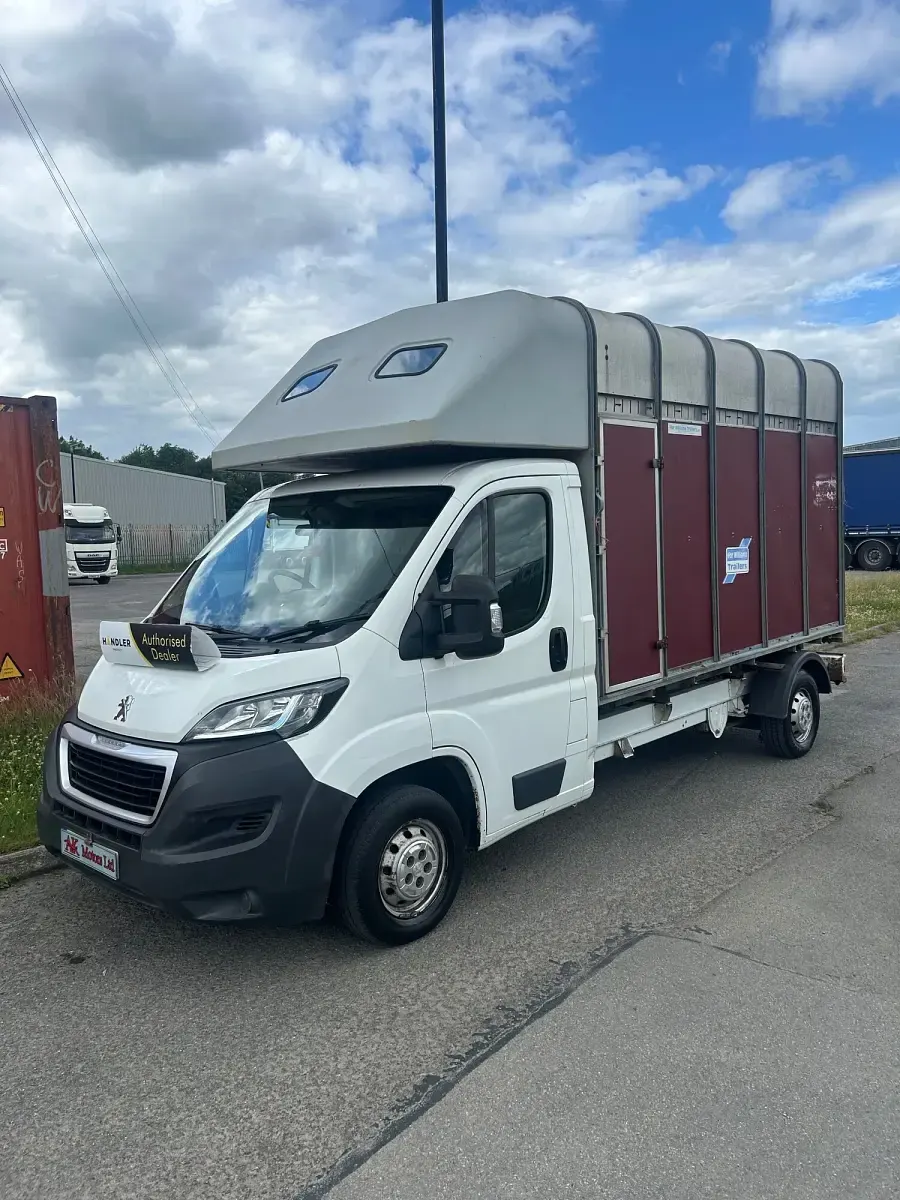 Used Peugeot Boxer 130 HP (95 kW) 2014 White Van