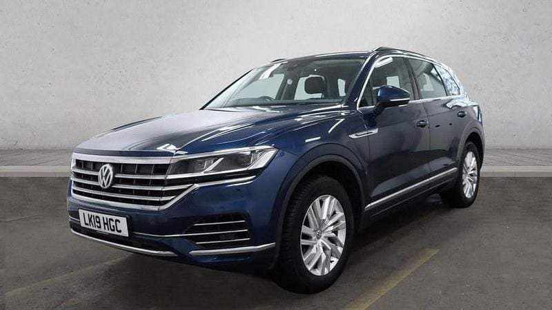 Used VW Touareg SEL 286 HP (210 kW) 2019 Blue SUV
