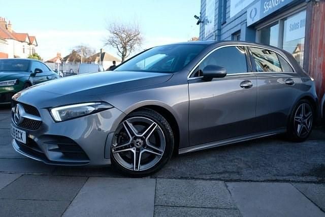 Used Mercedes A220 AMG Line Premium Plus 188 HP (138 kW) 2019 Grey Hatchback