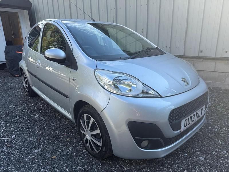 Silver Used 2013 Peugeot 107 Active Hatchback | £2,695 (Fair price) - Image 1/4