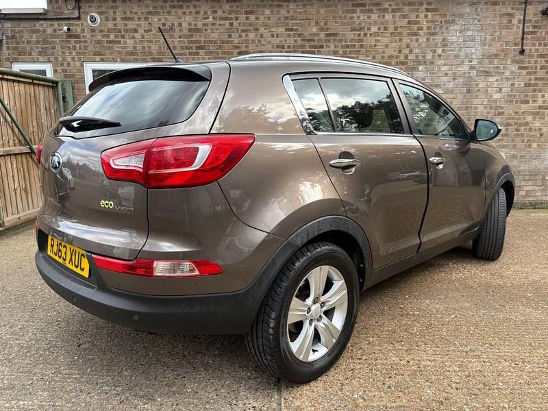 Used Kia Sportage 115 HP (84 kW) 2014 Brown SUV