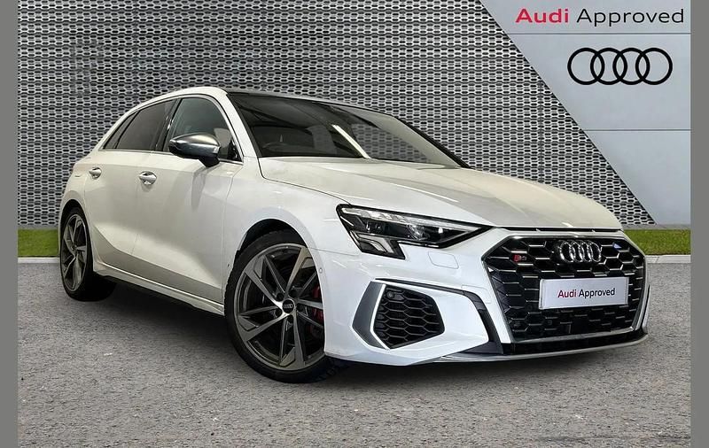 Used Audi S3 Sportback Comfort 306 HP (225 kW) 2020 White Hatchback