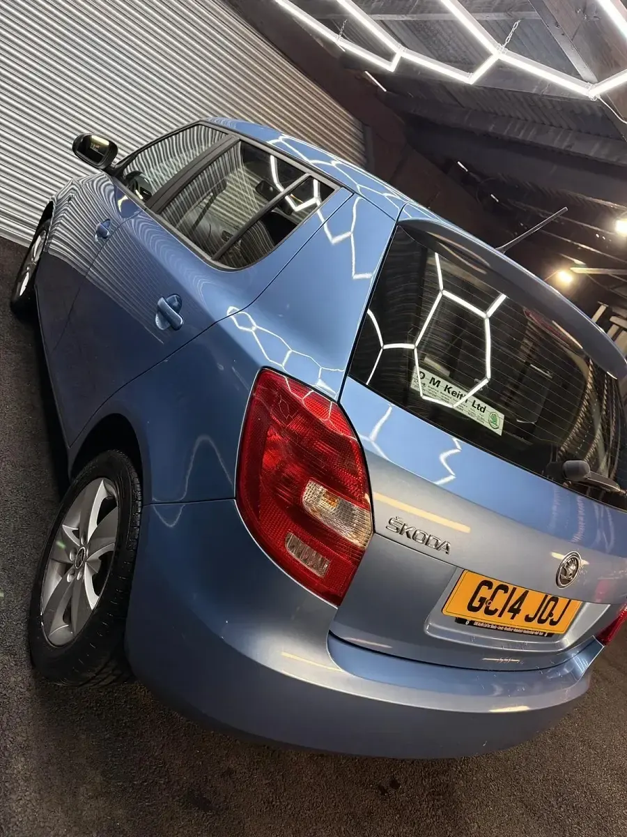 Used Skoda Fabia SE 2014 Blue Hatchback