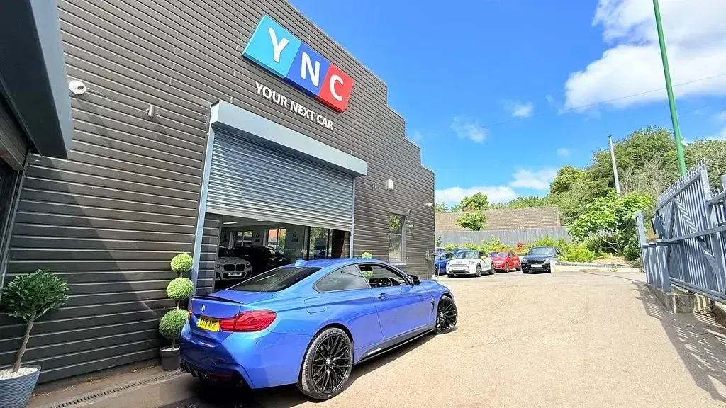 Used BMW 420 Coupé M Sport 190 HP (139 kW) 2019 Blue Coupe