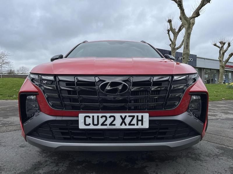 Used Hyundai Tucson N Line 148 HP (108 kW) 2022 Red SUV