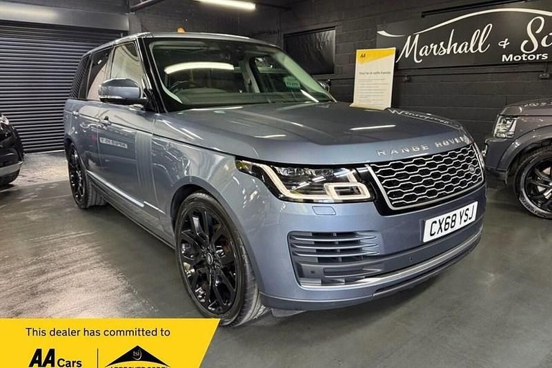 Blue Used 2018 Land Rover Range Rover Vogue SUV | £31,999 (A bit pricey) - Image 1/1