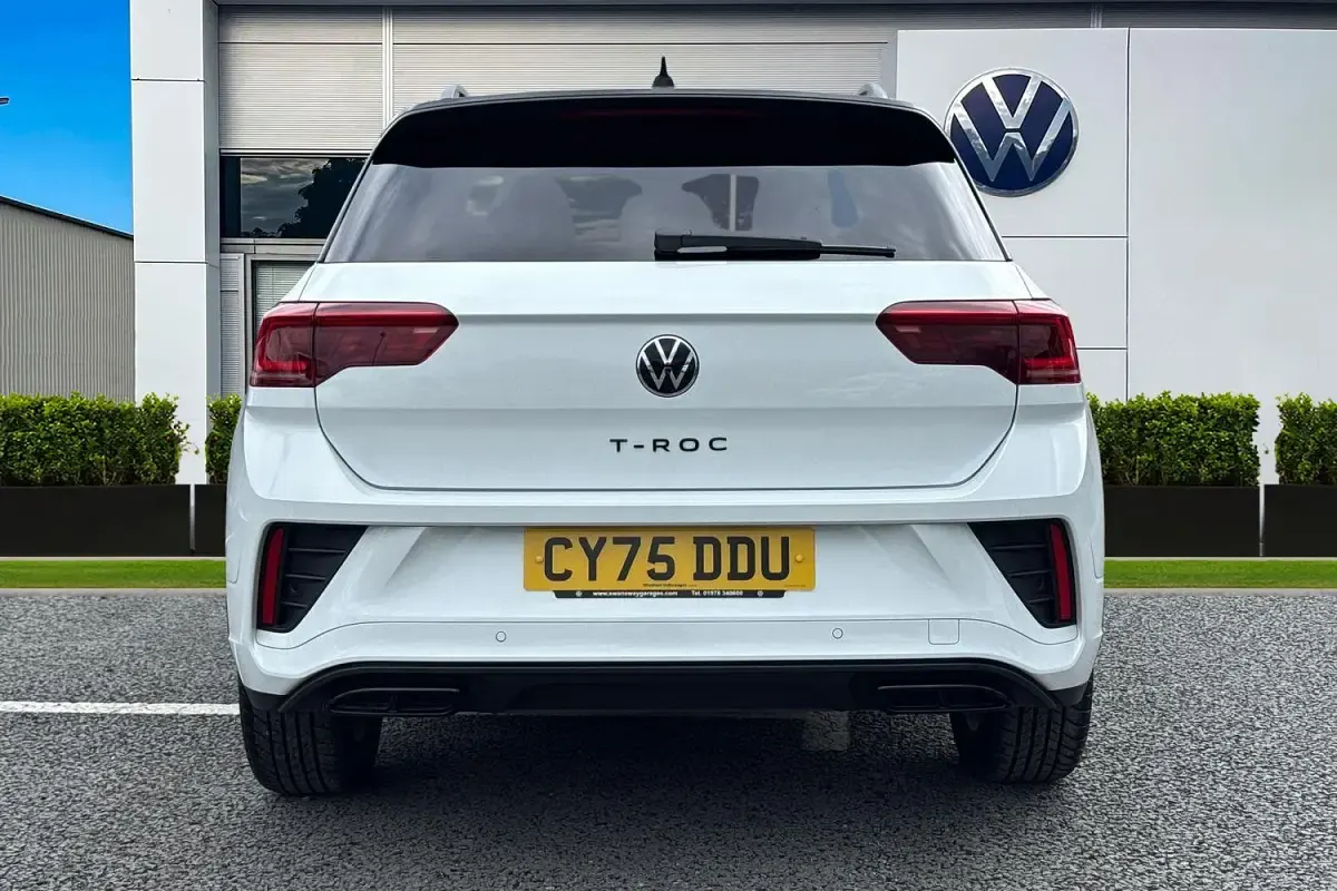 Used VW T-Roc Black Edition 150 HP (110 kW) 2026 White SUV
