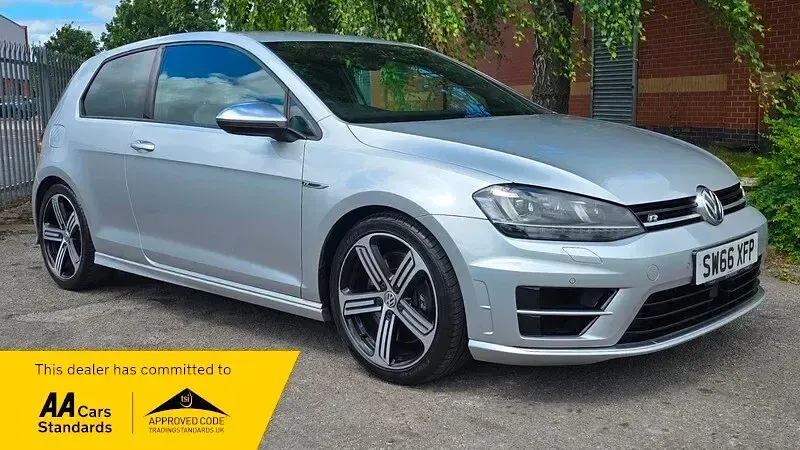 Used VW Golf VII R 2017 Silver Hatchback