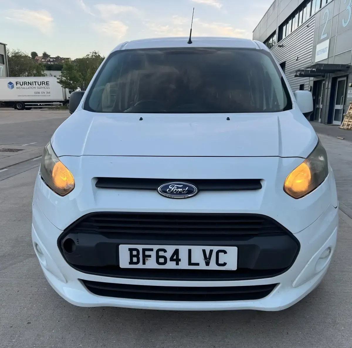 Used Ford Transit 95 HP (69 kW) 2014 White Van