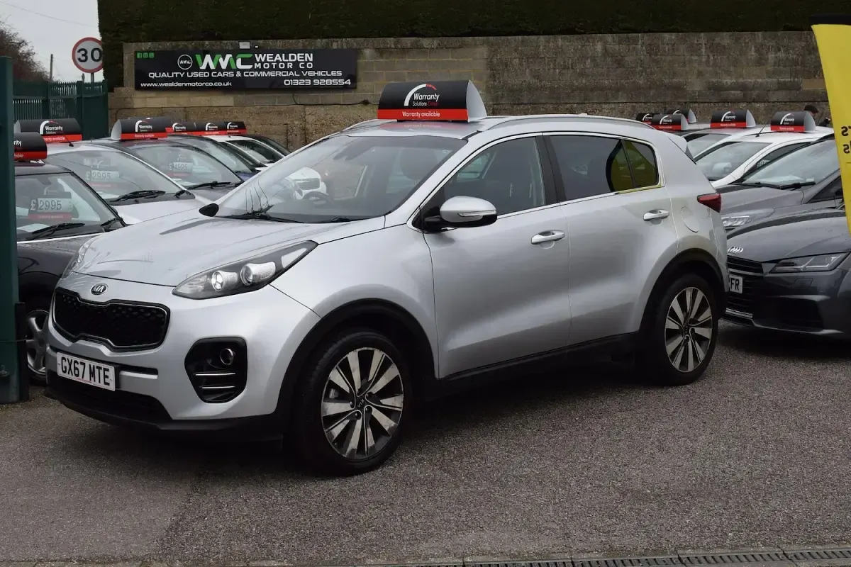 Used Kia Sportage 115 HP (84 kW) 2017 Silver SUV