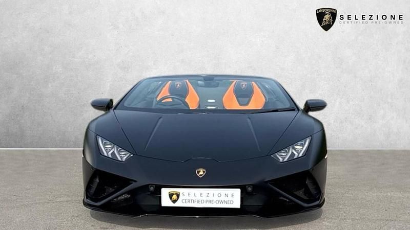 Used Lamborghini Huracán 610 HP (448 kW) 2023 Orange Cabriolet