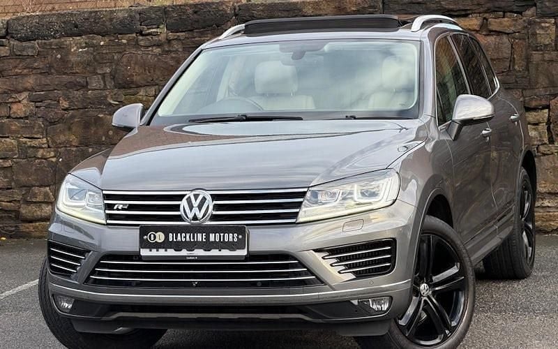 Used VW Touareg R-line Plus 262 HP (192 kW) 2016 Grey SUV