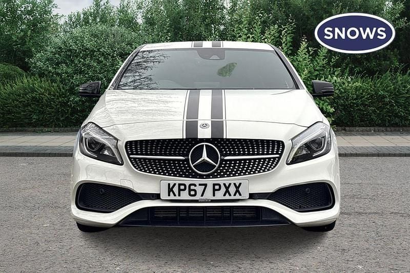 Used Mercedes A160 102 HP (75 kW) 2017 White Hatchback