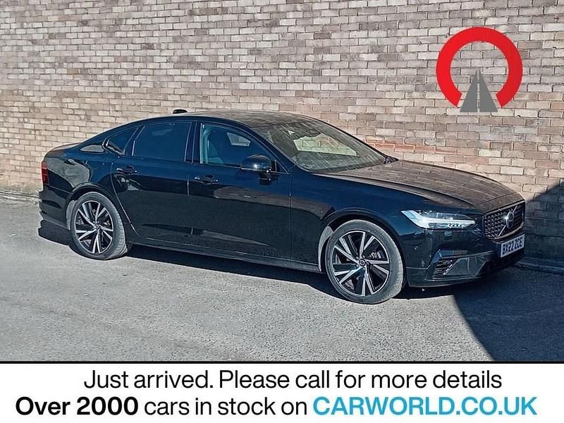 Used Volvo S90 R-Design 2022 Black Sedan