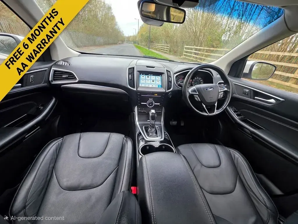 Used Ford Edge Titanium 210 HP (154 kW) 2017 White SUV
