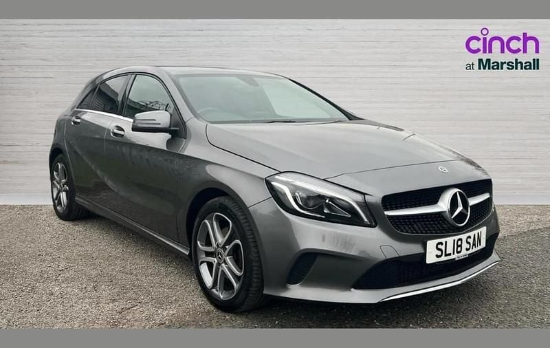 Used Mercedes A160 Sport Edition 101 HP (74 kW) 2018 Grey Hatchback