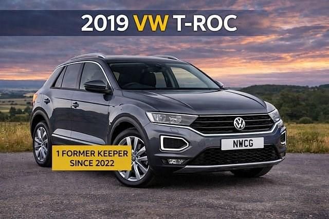 Used VW T-Roc S 115 HP (84 kW) 2019 Grey SUV