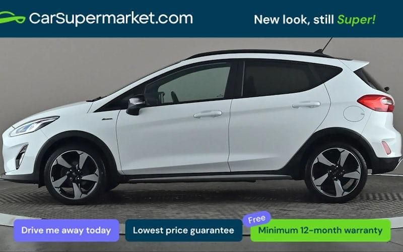 Used Ford Fiesta Active 101 HP (74 kW) 2019 White Hatchback