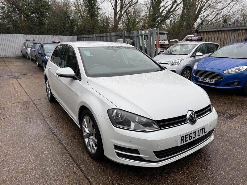 White Used 2013 VW Golf VII GT Hatchback | £7,995 (Fair price) - Image 1/4