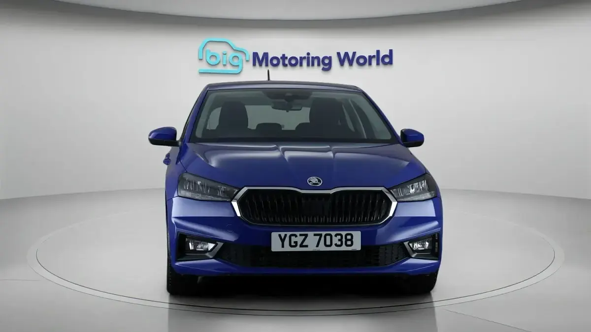 Used Skoda Fabia Comfort 110 HP (80 kW) 2023 Blue Hatchback