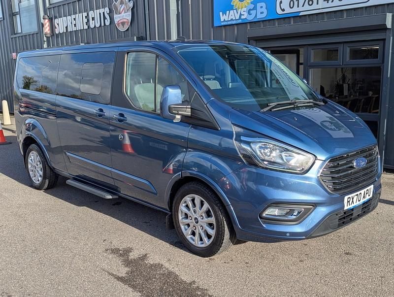 Used Ford Tourneo Titanium 130 HP (95 kW) 2020 Blue MPV