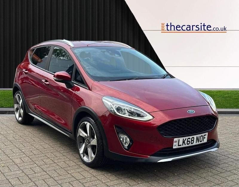 Used Ford Fiesta Active 100 HP (73 kW) 2018 Red Hatchback