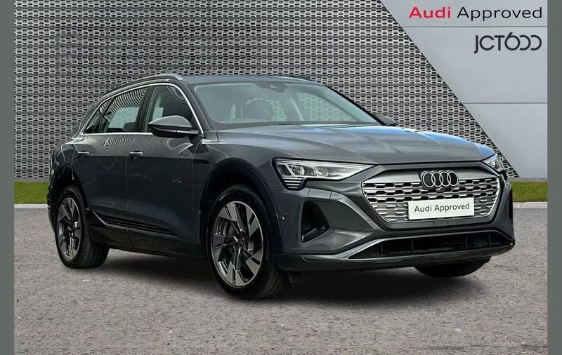 Grey Used 2024 Audi Q8 e-tron Sport SUV | £43,000 (Super price) - Image 1/4
