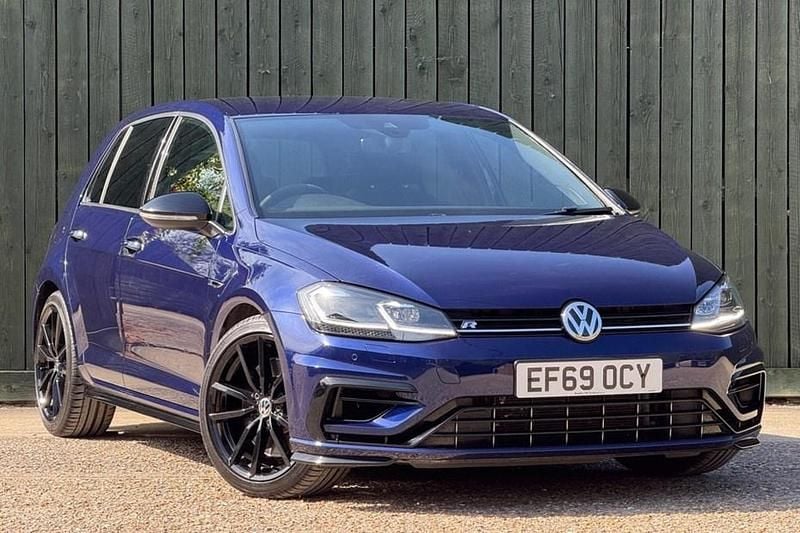 Used VW Golf VII R 300 HP (220 kW) 2020 Blue Hatchback