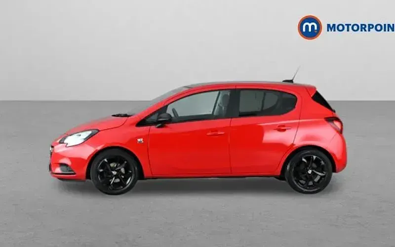 Used Vauxhall Corsa 90 HP (66 kW) 2019 Red Hatchback