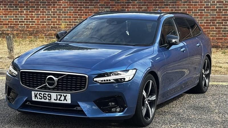 Blue Used 2019 Volvo V90 R-Design Estate | £22,999 (Expensive) - Image 1/4