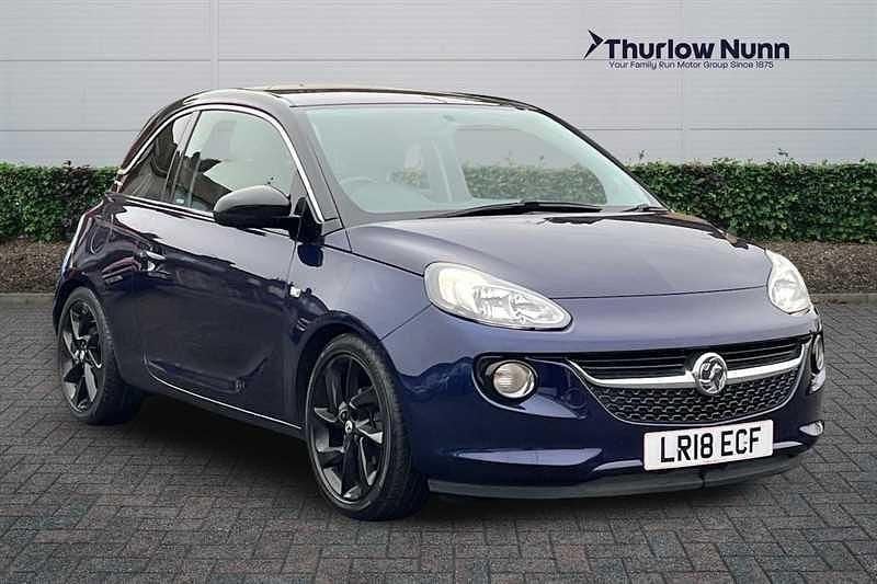 Used Vauxhall Adam Slam 100 HP (73 kW) 2018 Blue Hatchback