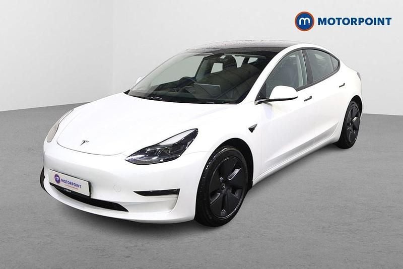 Used Tesla Model 3 Long Range AWD 366 kW (498 HP) 2021 White Sedan