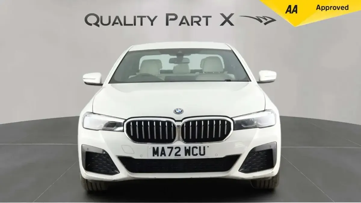 Used BMW 530e M Sport 2022 White Sedan