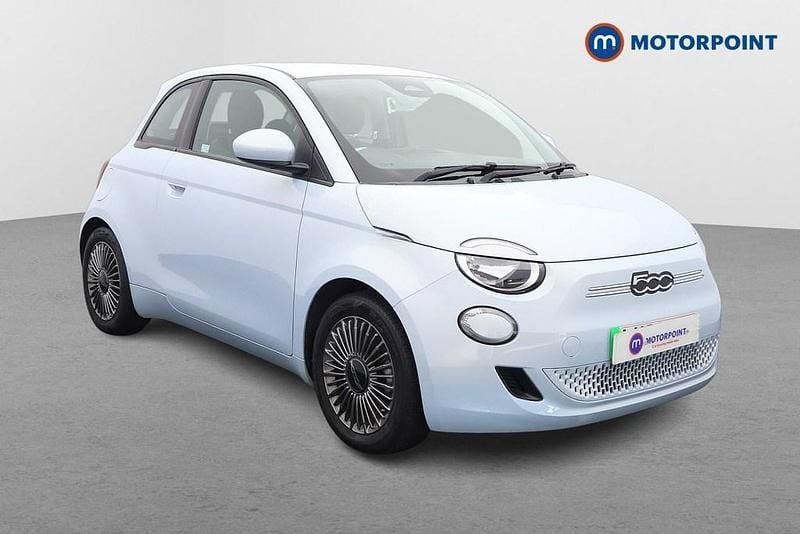 Blue Used 2022 Fiat 500e Icon Hatchback | £12,099 (Fair price) - Image 1/4