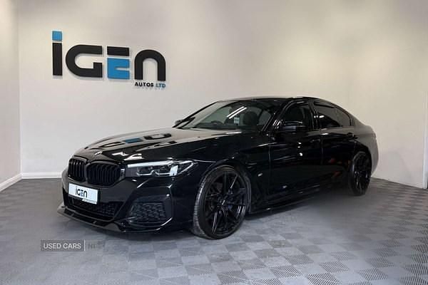 Used BMW 520 M Sport 190 HP (139 kW) 2020 Black Sedan