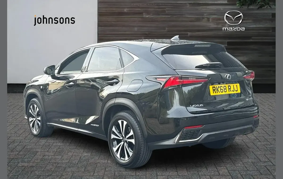Used Lexus NX300h Sport Line 194 HP (142 kW) 2018 Black SUV