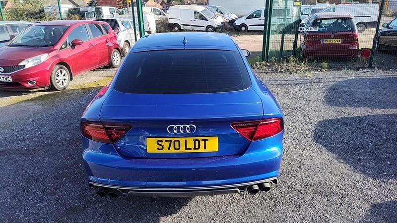 Used Audi S7 2015 Blue Hatchback