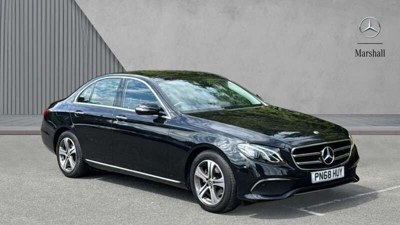 Black Used 2018 Mercedes E220 Premium Sedan | £21,446 (Fair price) - Image 1/4