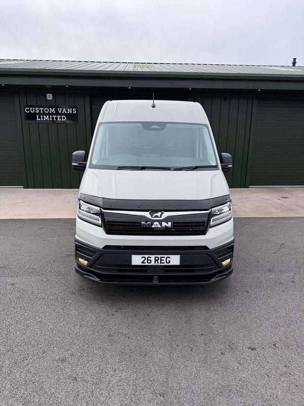 New MAN TGE 2026 Grey Van