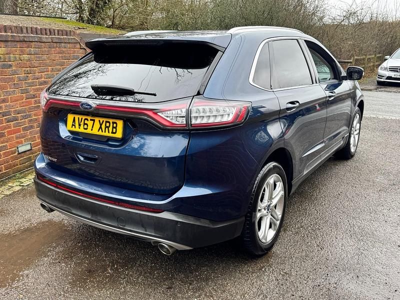 Used Ford Edge Titanium 180 HP (132 kW) 2017 Blue SUV