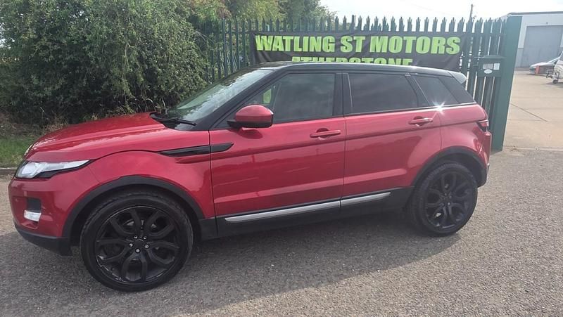 Red Used 2014 Land Rover Range Rover evoque Pure Estate | £5,999 (Super price) - Image 1/4