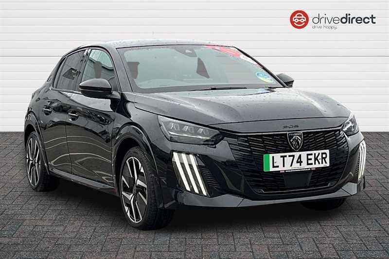 Used Peugeot e-208 GTi 114 kW (156 HP) 2024 Black Hatchback