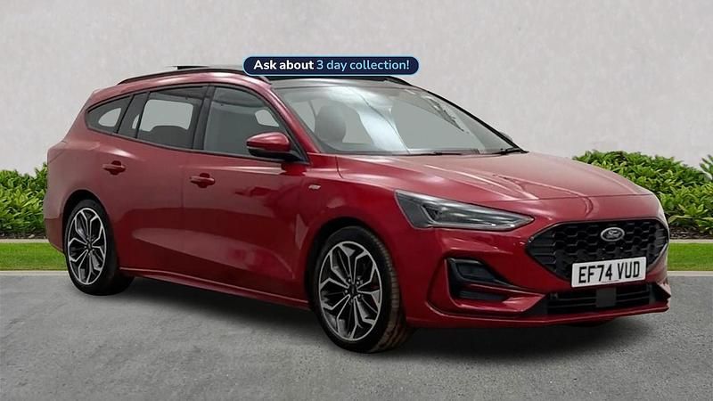 Used Ford Focus ST-Line X 155 HP (114 kW) 2025 Red Estate